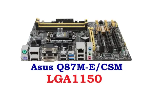 Motherboard ASUS Q87M-E/CSM: 45$ or MSI H270 PC MATE: 65$ - Photo 2