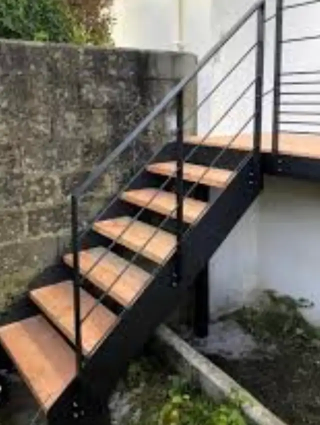 réparation de terrasse,remplacement de marche d’escalier!