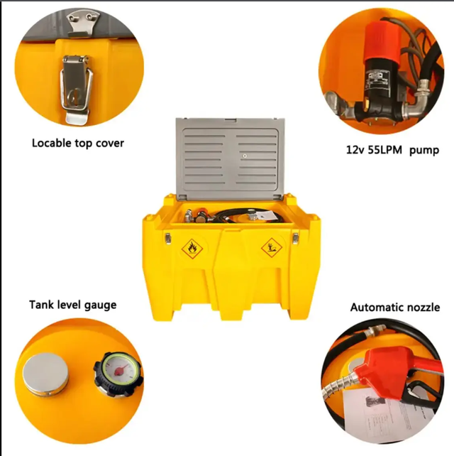 Réservoir de diesel mobile de 116 gallons - Photo 2