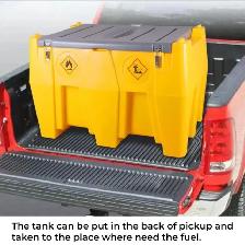Réservoir de diesel mobile de 116 gallons - Photo 3