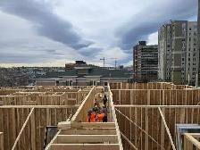 large framing crew ready to take on your project