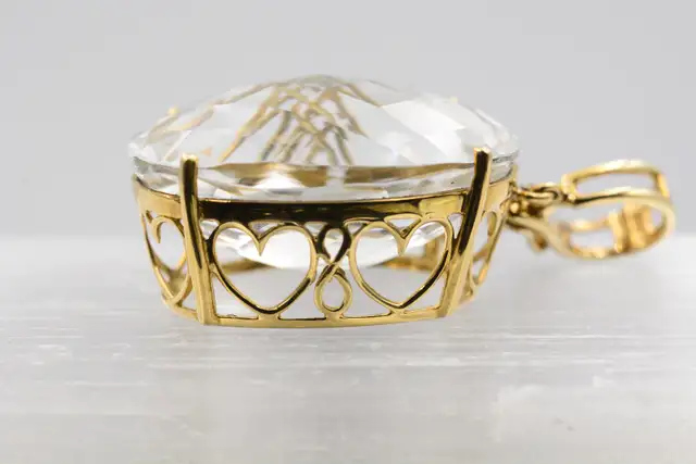 9K .40CT TOPAZ PENDANT - Photo 4