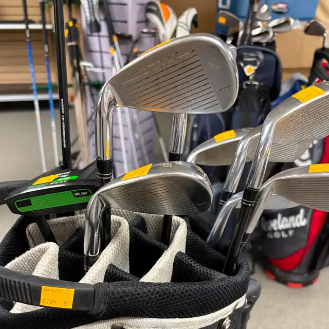 10pc Golf Club Set with Bag ( TaylorMade, Calloway, Mcgregor...) - Photo 4