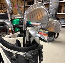 10pc Golf Club Set with Bag ( TaylorMade, Calloway, Mcgregor...) - Photo 5