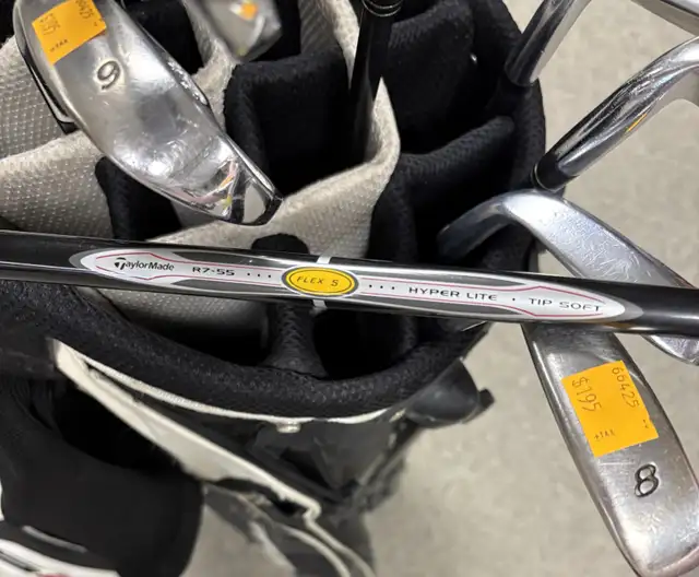 10pc Golf Club Set with Bag ( TaylorMade, Calloway, Mcgregor...) - Photo 6