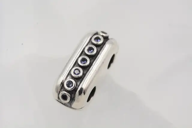 925 PANDORA DOUBLE DIVA GREY #790855NCY