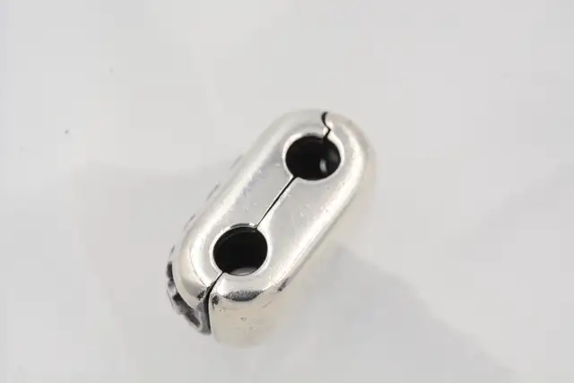 925 PANDORA DOUBLE DIVA GREY #790855NCY - Photo 2