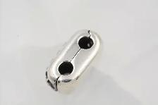 925 PANDORA DOUBLE DIVA GREY #790855NCY - Photo 2