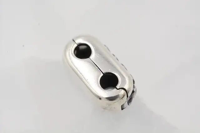 925 PANDORA DOUBLE DIVA GREY #790855NCY - Photo 4