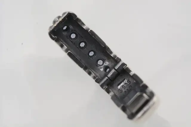 925 PANDORA DOUBLE DIVA GREY #790855NCY - Photo 6
