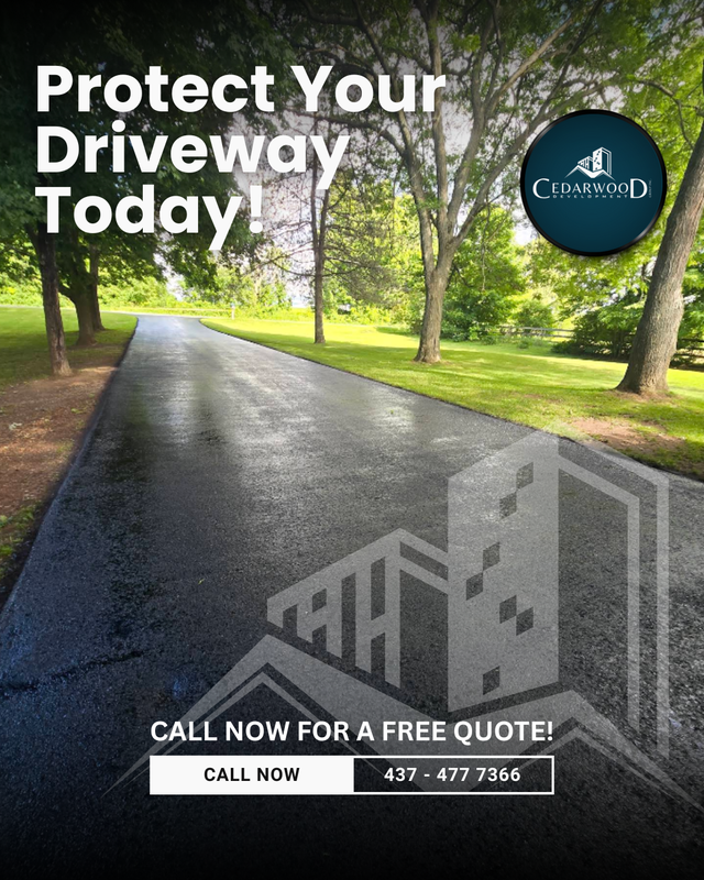 Professional Driveway Sealing | FREE Estimate — 4374777366