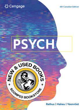 PSYCH 6th Edition by Spencer A. Rathus 9781778419102