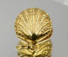 14K CLAMSHELL PEARL PENDANT - Photo 3