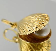 14K CLAMSHELL PEARL PENDANT - Photo 6