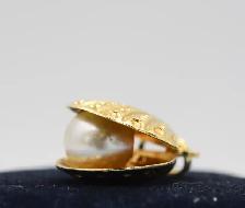 14K CLAMSHELL PEARL PENDANT - Photo 7