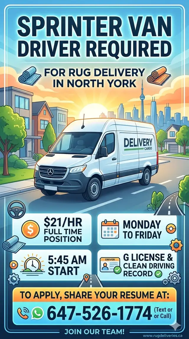 G Driver Job Available