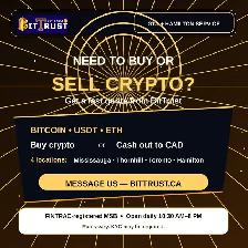 CRYPTO TO CASH | Buy & Sell Exchange BTC, ETH, USDT to CAD