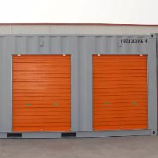 Porte roulante pour conteneur