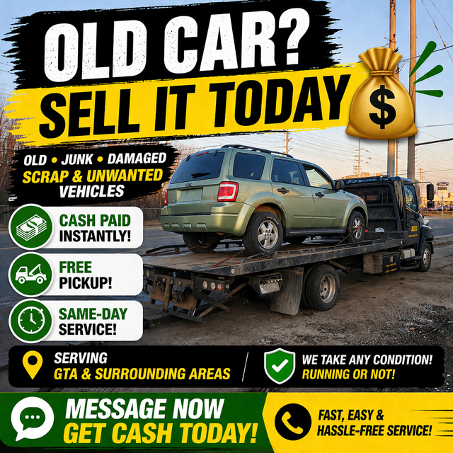 Need To Get Rid Of An Old Car? We Make It Easy.