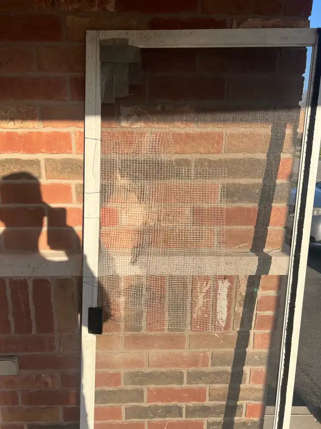 Patio Sliding Door Mesh Replacement $100