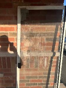 Patio Sliding Door Mesh Replacement $100