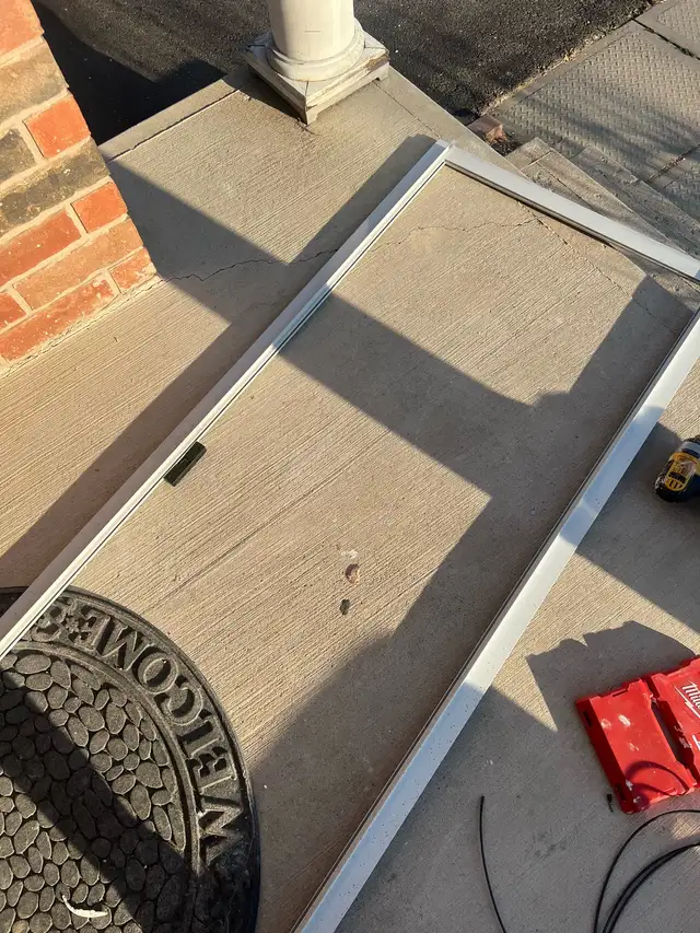 Patio Sliding Door Mesh Replacement $100 - Photo 3