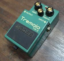 Boss TR-2 Tremolo (Silver Label) Electric Guitar Pedal 90s