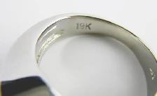 19KT W/Gold 0.64CT(TW) Solitary Diamond Ring. Naturally Mined! - Photo 2