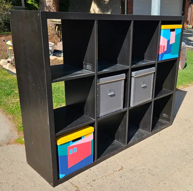 Black Storage Shelf $80. Delivery Available - Photo 9
