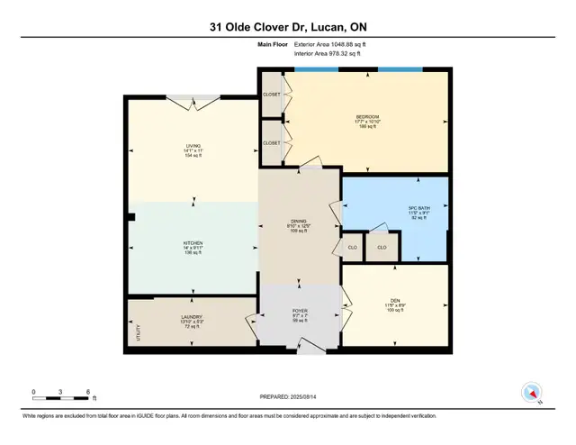 1 Bed, 1   Den Apartments Available NOW in Lucan, ON! - Photo 9