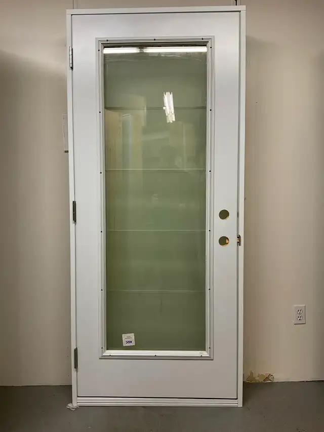 1409PA Porte d’acier 34D style texturé Masterline vertical 23×65 - Photo 2