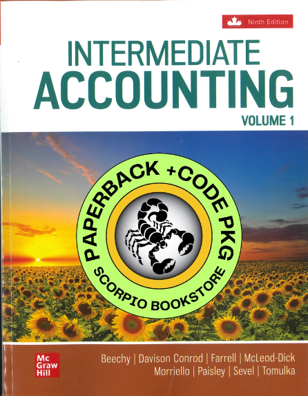 Intermediate Accounting Vol 1 9th  Connect Beechy 9781264527342