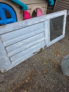 free exterior wood door