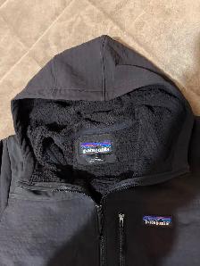 Mens (L) black Patagonia R2 TechFace Pullover Hoody very warm. - Photo 4