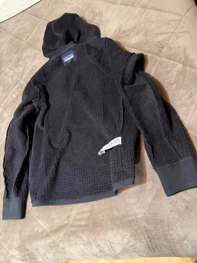 Mens (L) black Patagonia R2 TechFace Pullover Hoody very warm. - Photo 8