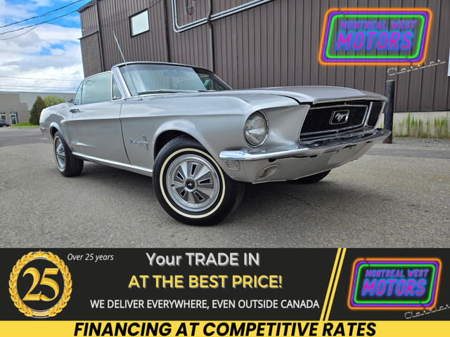 1968 Ford Mustang CONVERTIBLE 289pc