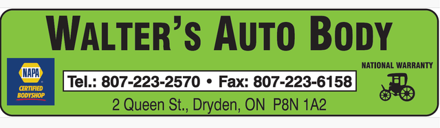 Auto Body Repairer - DRYDEN, ONTARIO