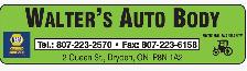 Auto Body Repairer - DRYDEN, ONTARIO