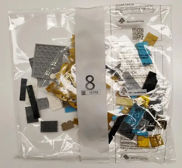 Sealed Bag #8 151R5 from Lego 43020 Fifa World Cup Trophy