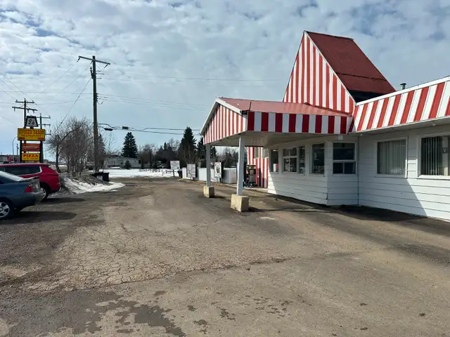 Restaurant Business with Land & Mobile Home for Sale in Redwater