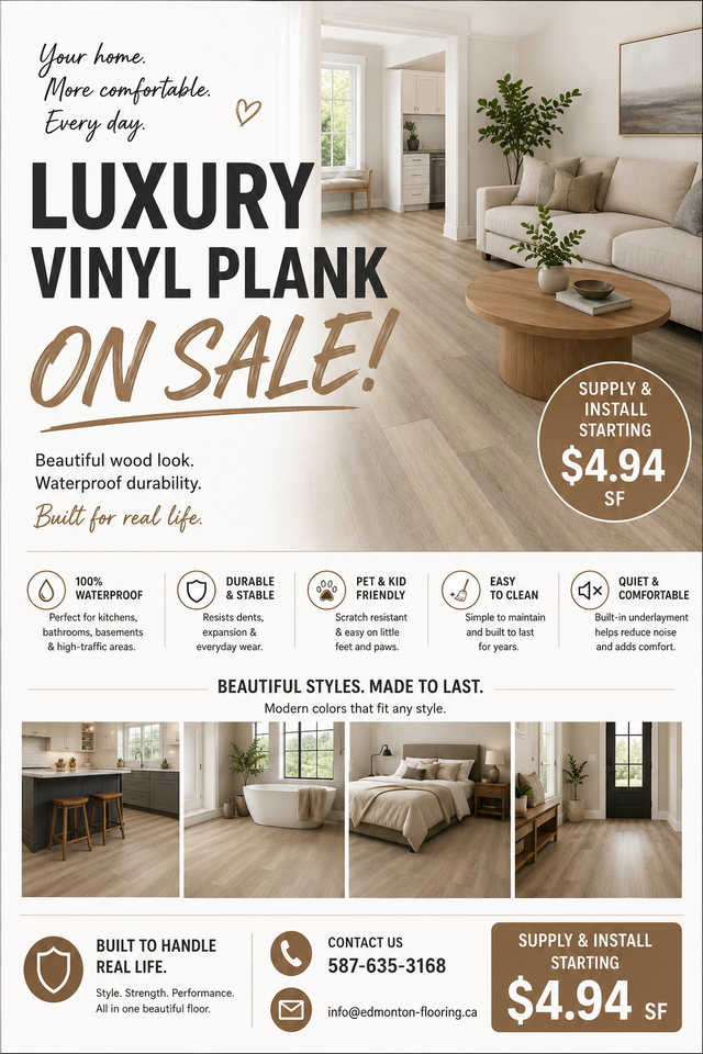 Luxury Vinyl  Sale