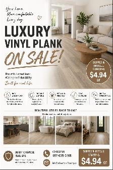 Luxury Vinyl  Sale