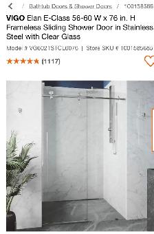 Installer for glass shower door needed