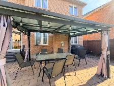 FREE – Steel Gazebo  10 x 12 ft