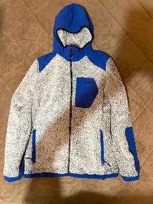 Mens (L) Columbia Titanium Arctic Sherpa Hoodie (New)