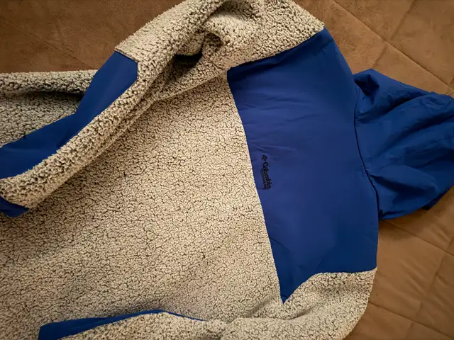 Mens (L) Columbia Titanium Arctic Sherpa Hoodie (New) - Photo 7