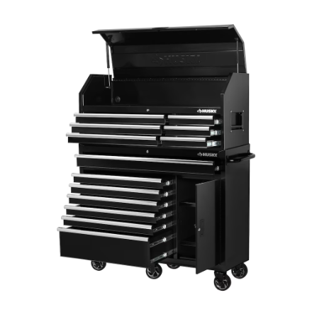 Husky heavy duty 52' rolling 2 piece tool box - Photo 2