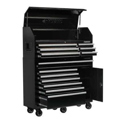 Husky heavy duty 52' rolling 2 piece tool box - Photo 3