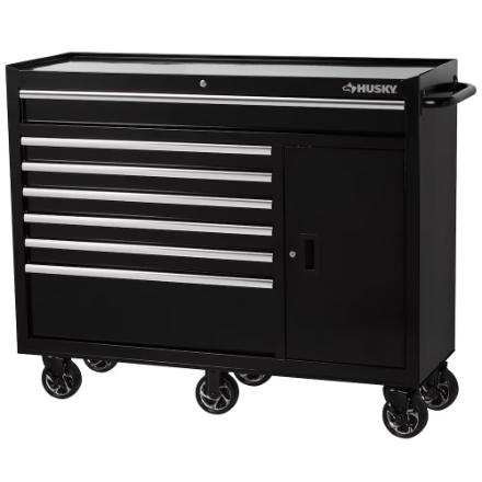 Husky heavy duty 52' rolling 2 piece tool box - Photo 4