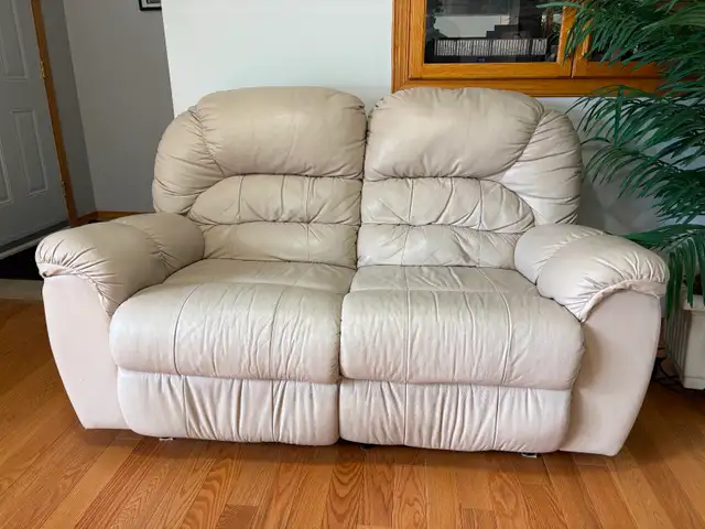 3 Piece Leather Recliner Couch, Loveseat and swivel Chair - Photo 3